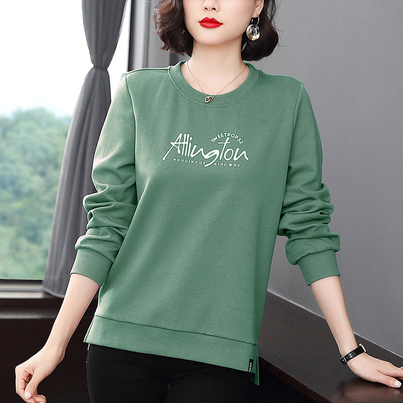 新款休闲加绒加厚中年宽松t恤卫衣 歌思尚卫衣/绒衫