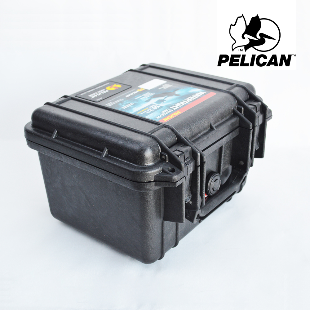 PELICAN派力肯1300安全防护箱户外防水箱 塘鹅小型防潮收纳箱包邮 - 图0