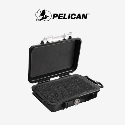 PELICAN派力肯1020防水防潮收纳盒 塘鹅安全防护箱小型耳机盒包邮 - 图0