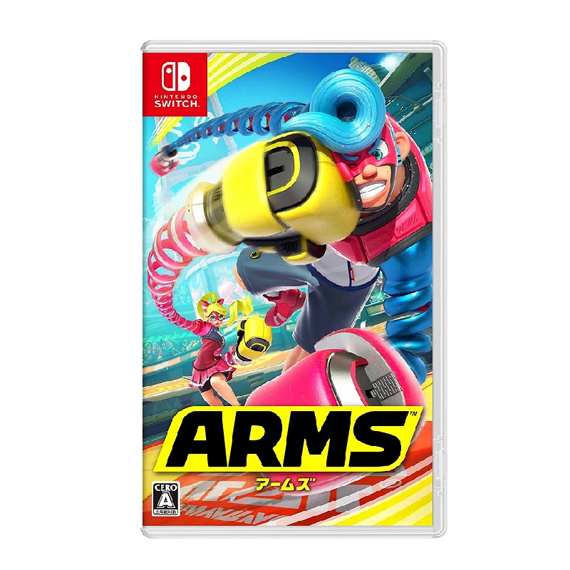 现货全新正版switch双人游戏 强力拳击 更新后支持简体中文 ns卡带 ARMS 伸缩拳击 支持体感 格斗类型 - 图0