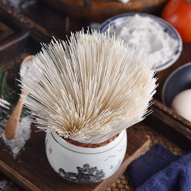 四川特产中江手工空心挂面特细纯手工超细龙须面干面条250g*4包邮