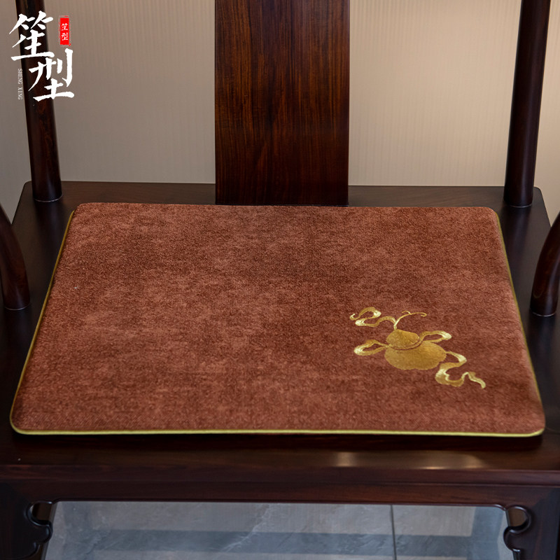 新中式红木椅垫古典刺绣坐垫茶椅餐椅实木沙发海绵乳胶座垫可定制,淘宝优惠券,粉丝福利购,淘宝优惠卷