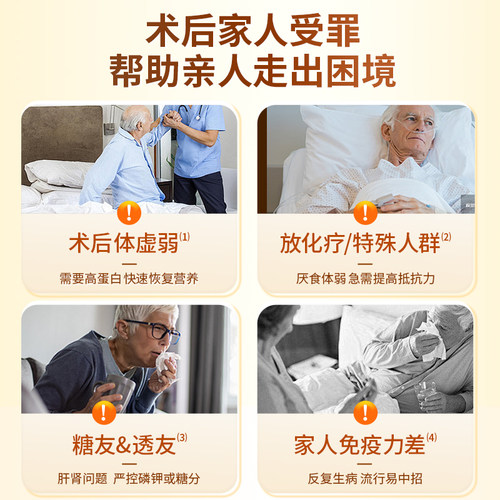 森永分离乳清蛋白粉动物蛋白质补充成人老年术后恢复营养品免疫力 - 图2