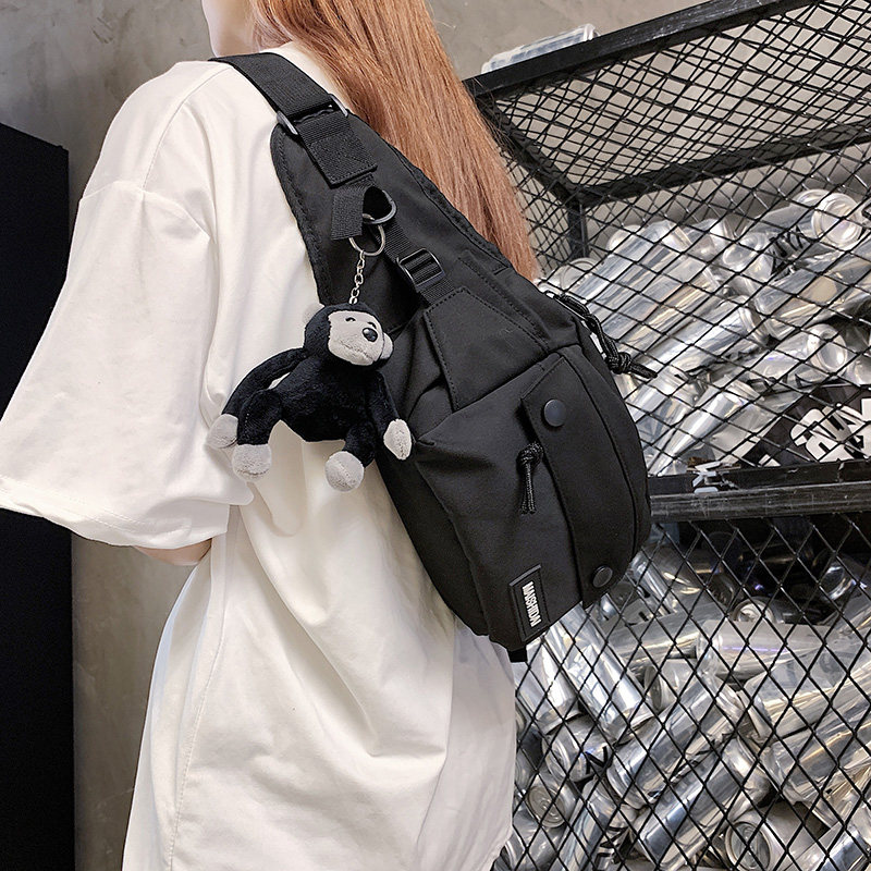 冠军女2021新款学生ins风帆布包 欧瀚女士包袋