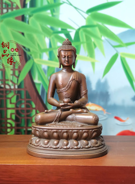 紫铜保平安随身佛三宝佛