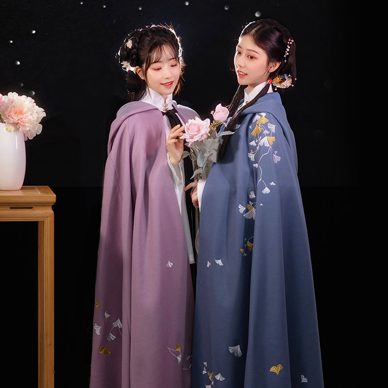 【芝兰玉树斗篷】花朝记汉服银杏百花 花朝记汉服