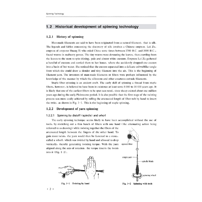 Spinning Technology 纺纱学 - 图0