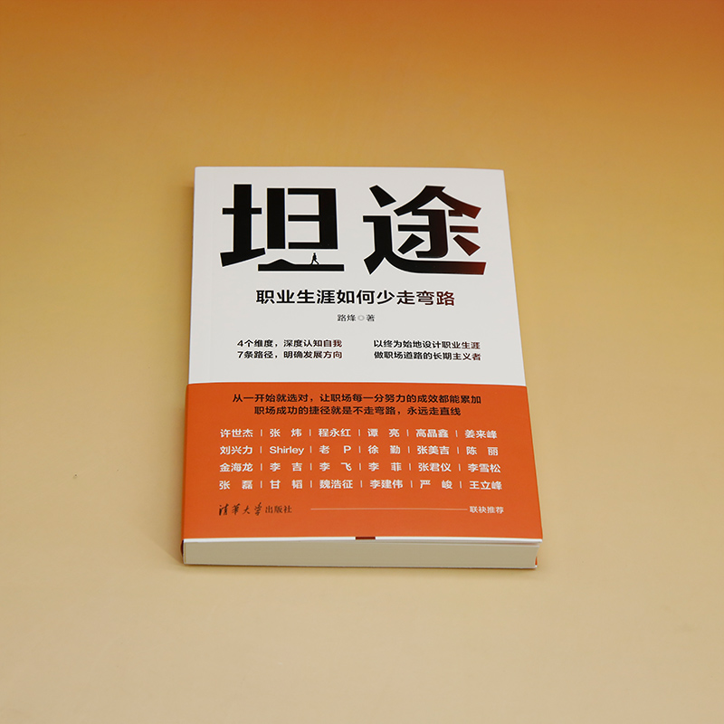 【当当网正版书籍】坦途：职业生涯如何少走弯路 深度认知自我 明确发展方向 以终为始地设计职业生涯 做职场道路的长期主义者 - 图0