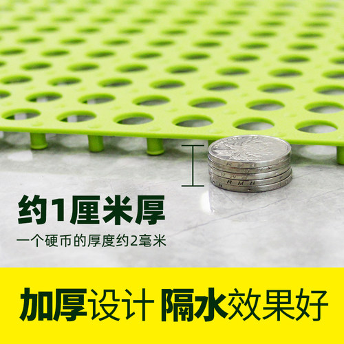浴室防滑垫防摔地垫浴缸洗澡间厕所垫子脚垫卫生间淋浴房踏板地板 - 图1