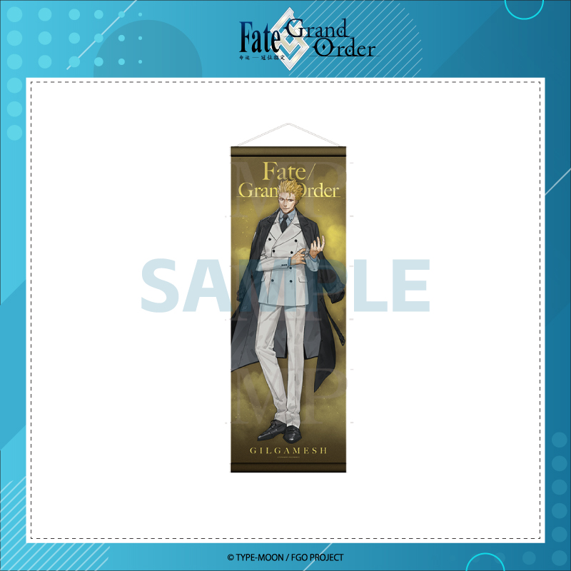 【现货ANIPLEX】Fate/Grand Order AGF24 B2半裁挂画 周边 挂轴 - 图0