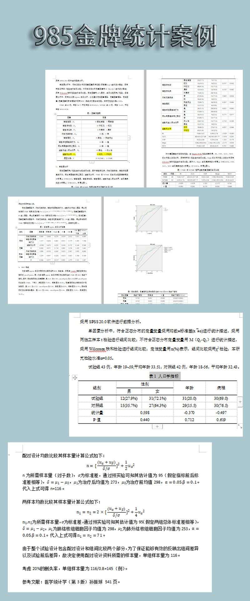 样本量计算Spss问卷服务Roc曲线meta分析R医学统计咨询数据调整 - 图3