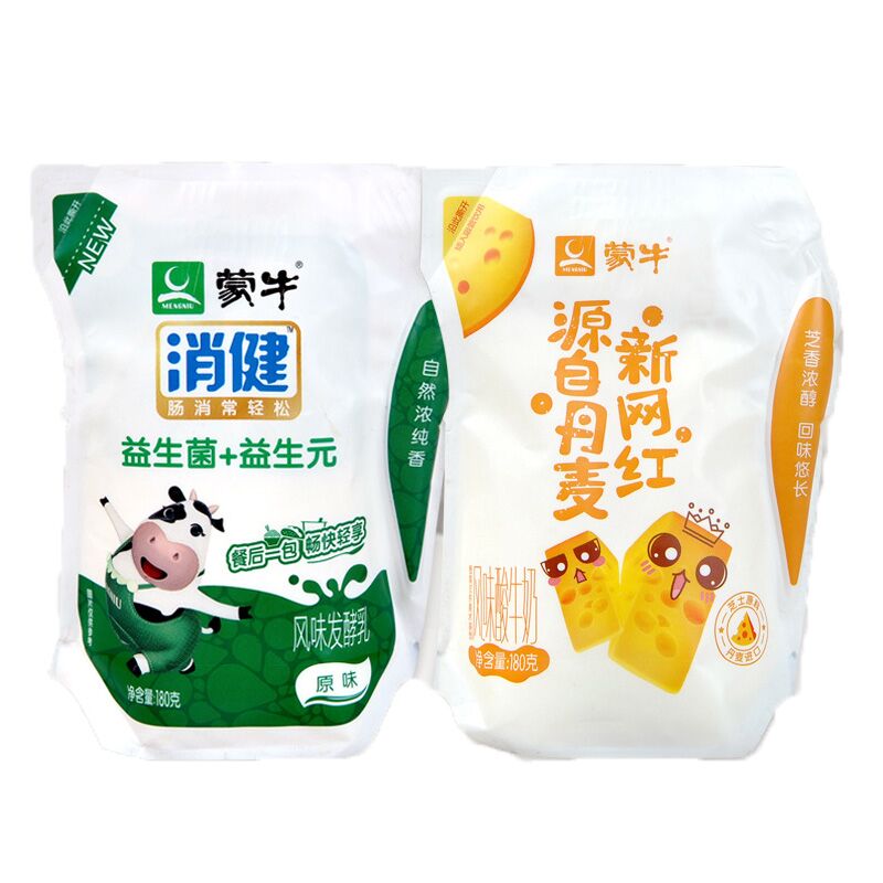 伊利百香果浓缩风味发酵乳芝士酸奶图片_2