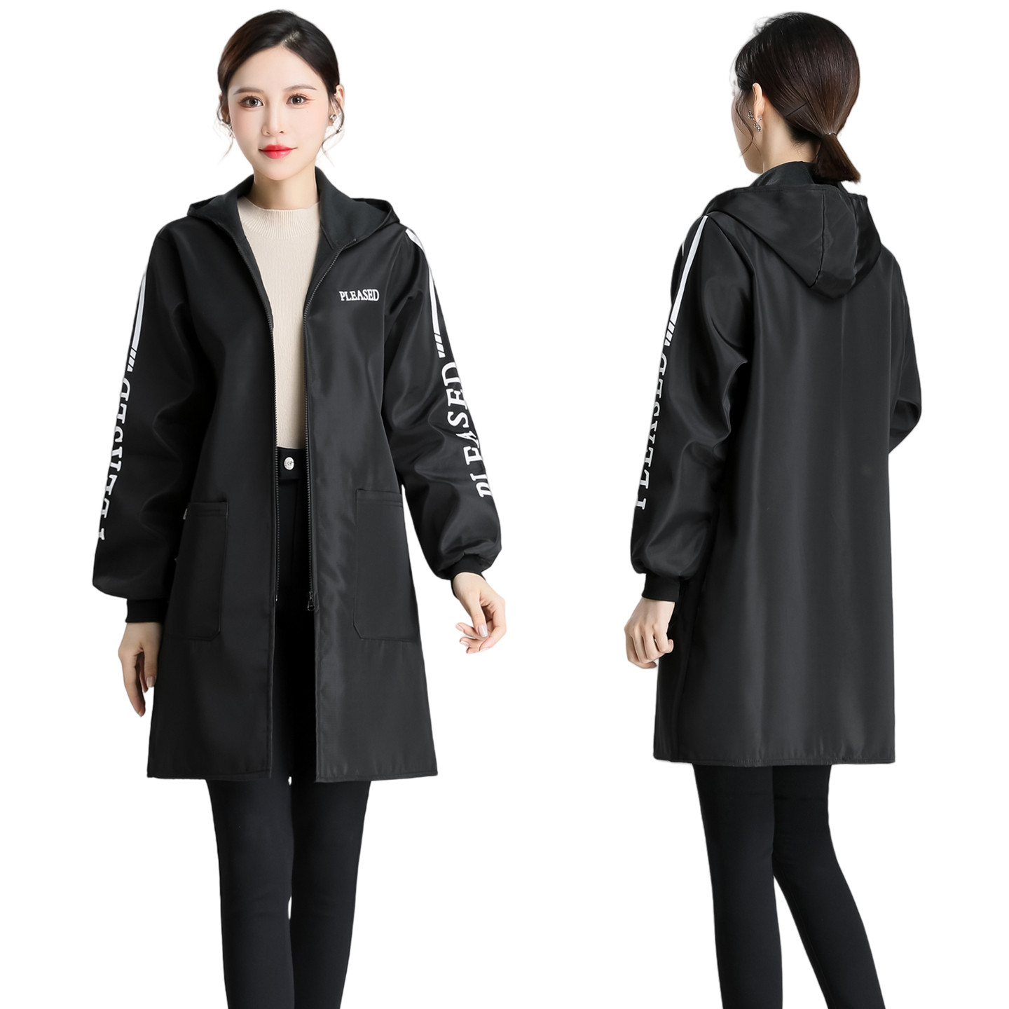 罩衣女冬季加绒家用厨房防污耐脏干活漂亮洋气防水围裙新款工作服,淘宝优惠券,粉丝福利购,淘宝优惠卷