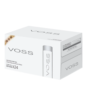 蜜蜂惊喜社  VOSS芙丝天然矿泉水弱碱性水饮用水500ml*24瓶