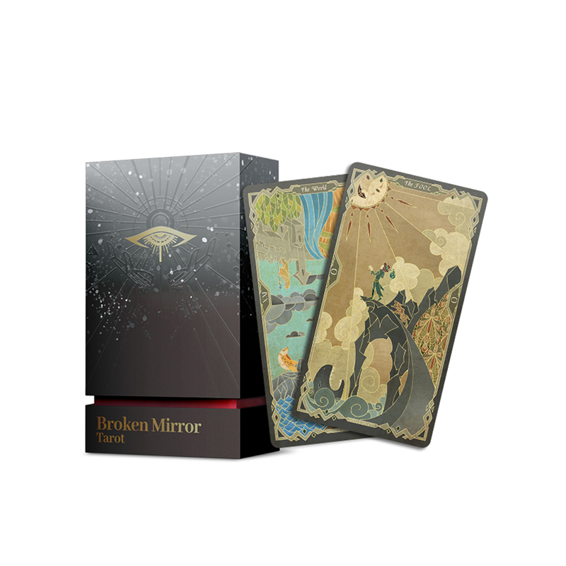 限量5代78张典藏版破碎镜像塔罗牌Broken Mirror tarot泛韦特卡罗 - 图0