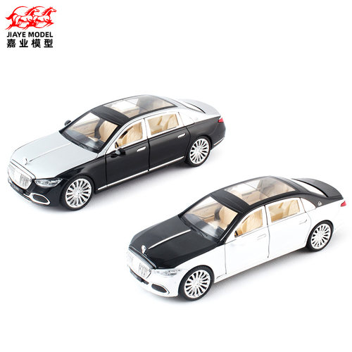 嘉业车模1:22合金大号兰博基尼回力开门轿跑车奔驰G800越野车模型 - 图1