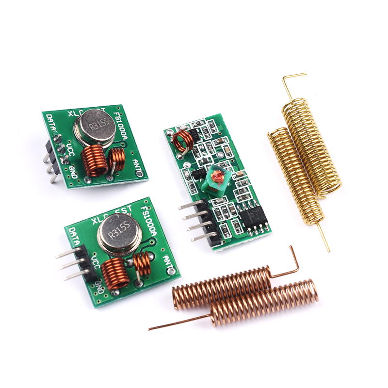 315/433MHZ超再生无线收发模块315M433M带解码接收发射遥控模块 - 图0