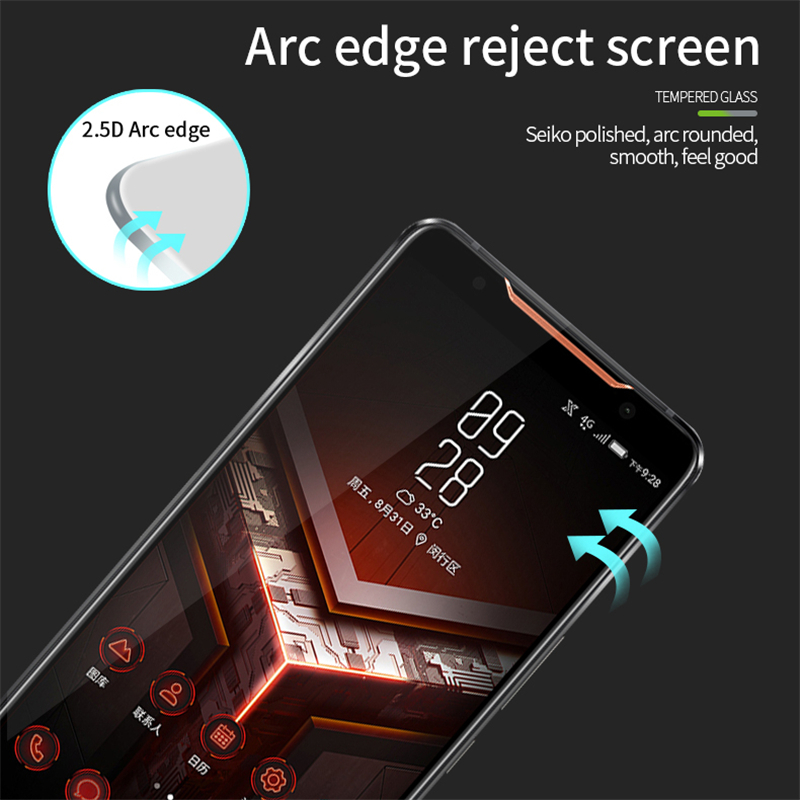 for asus phone rog phone 3 rog3 full cover tempered glass c-图3