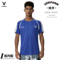 Witmover short sleeve Virescence basketball Referees Mens sports T-shirt Xia Professional Competition Coach Referee Shirt Equip V