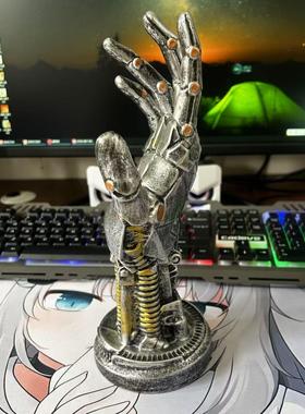 赛博朋克机械手摆件阿修