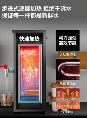 步进式开水器商用奶茶店开水机