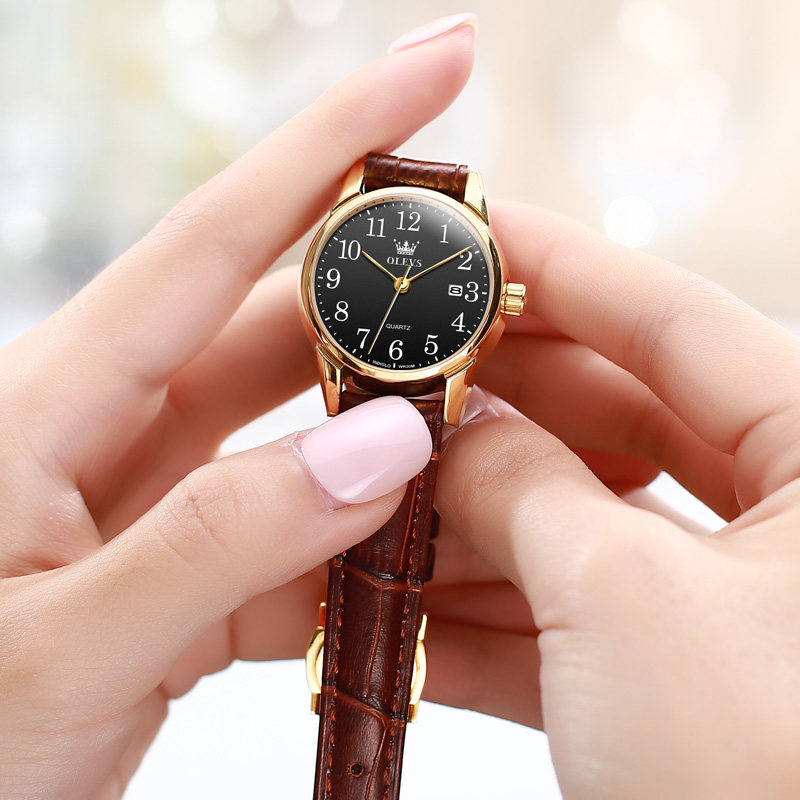 瑞士2022年新款专柜女士数字盘女表 金锐手表国产腕表