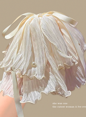 半扎发发夹头饰女后脑勺高级感