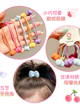 多巴胺彩色橡皮筋不伤发儿童发圈