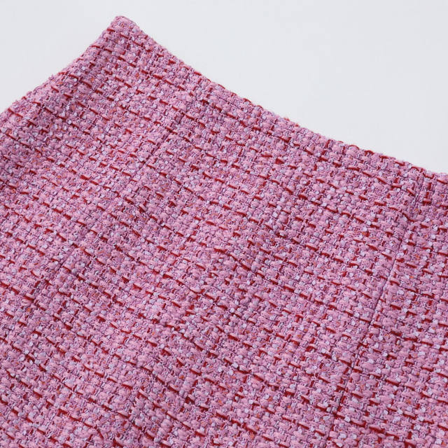 LILY Aolai spring new women's clothing retro temperament elegant commuter A-line skirt short skirt