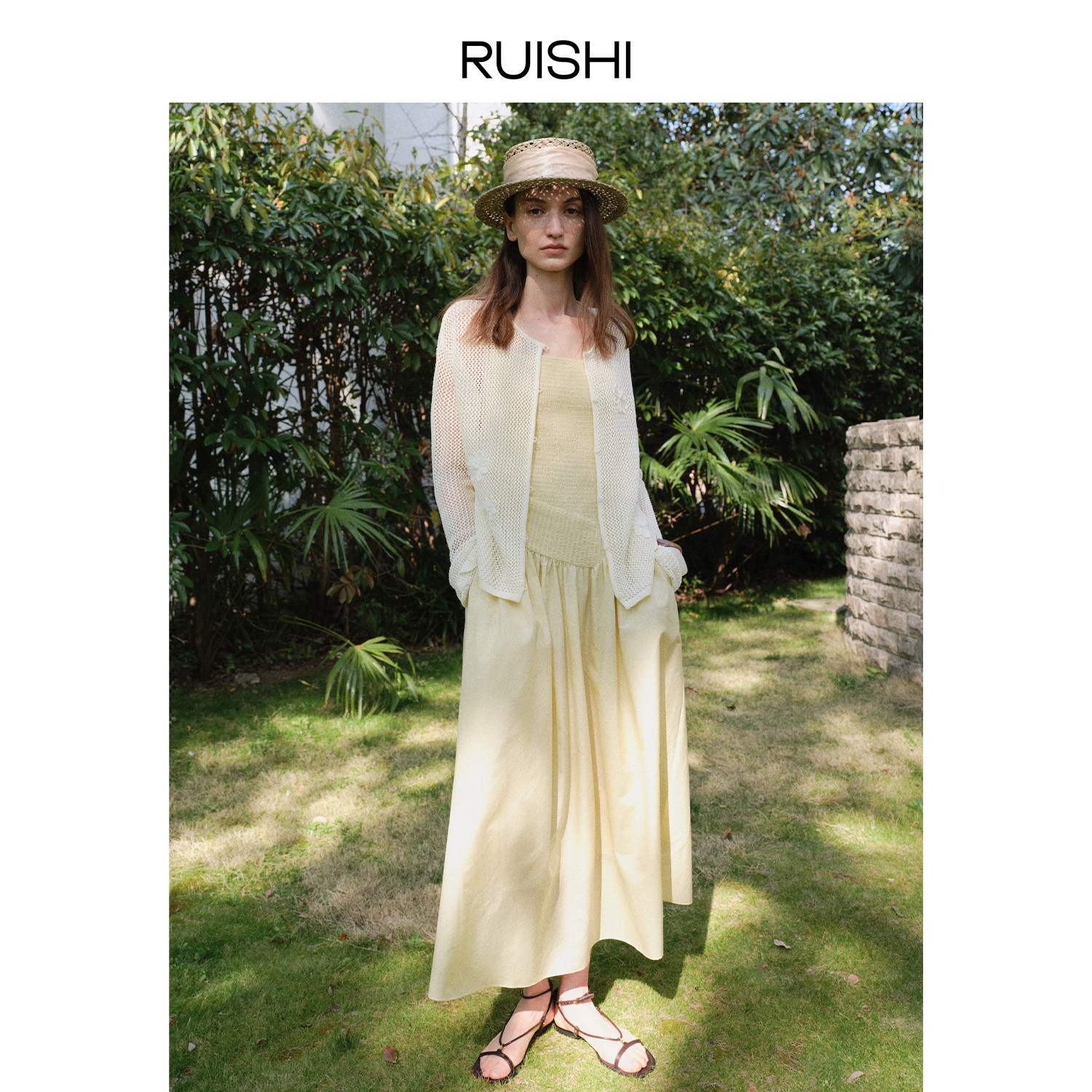 RUISHI芮时“雏菊野径”镂空肌理立体花朵