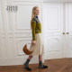 TeenieWeenie bear skirt ດູໃບໄມ້ລົ່ນ pleated skirt