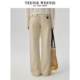 TeenieWeenie ຫມີແມ່ຍິງຝ້າຍບາດເຈັບແລະ Pants Summer ເຢັນຄົນອັບເດດ: ແສງສະຫວ່າງ Workwear Straight Pants