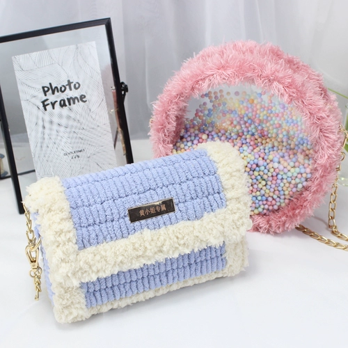 Плетеная вязаная сумка ручной работы, сумка на одно плечо, подарок на день рождения