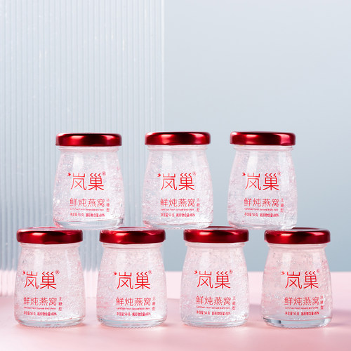 共30瓶 鲜炖即食冰糖燕窝孕妇营养滋补品月套餐产后月子恢复正品 - 图1