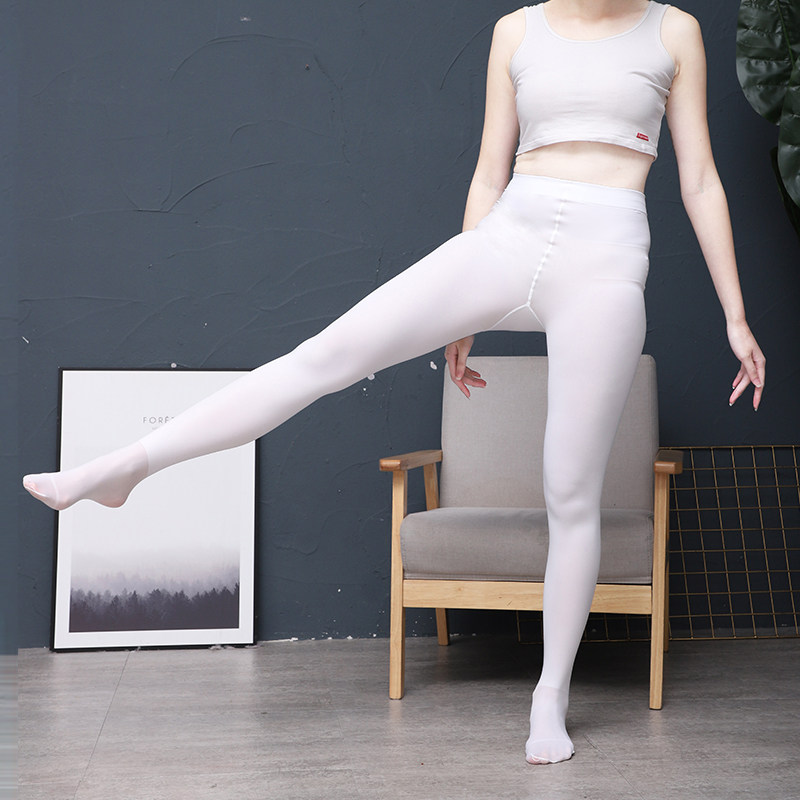 春秋白色加大码加长成人大人连裤袜 鹊桥星短袜/打底袜/丝袜/美腿袜