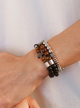 欧美时尚个性十字架手链