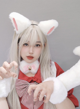可爱网红兽耳头饰猫耳朵发箍