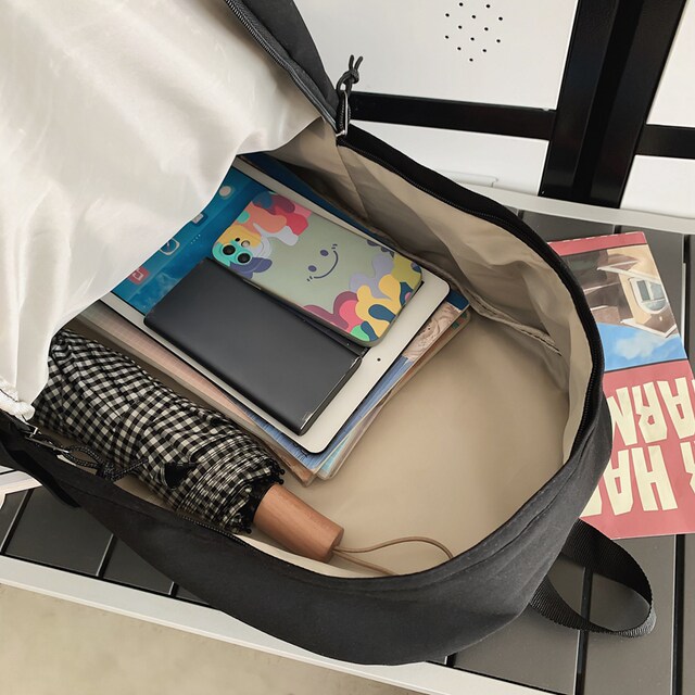 Unisex simple large capacity travel backpack