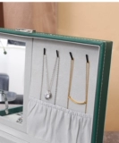 Двухэтажное вместительное и большое зеркало, часы, коробочка для хранения, коробка для хранения, серьги, ожерелье, кольцо, аксессуар, очки, стенд