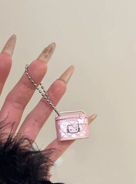ins创意kitty猫包包壳挂件包挂配饰装饰品耳机套防丢小挂件可爱