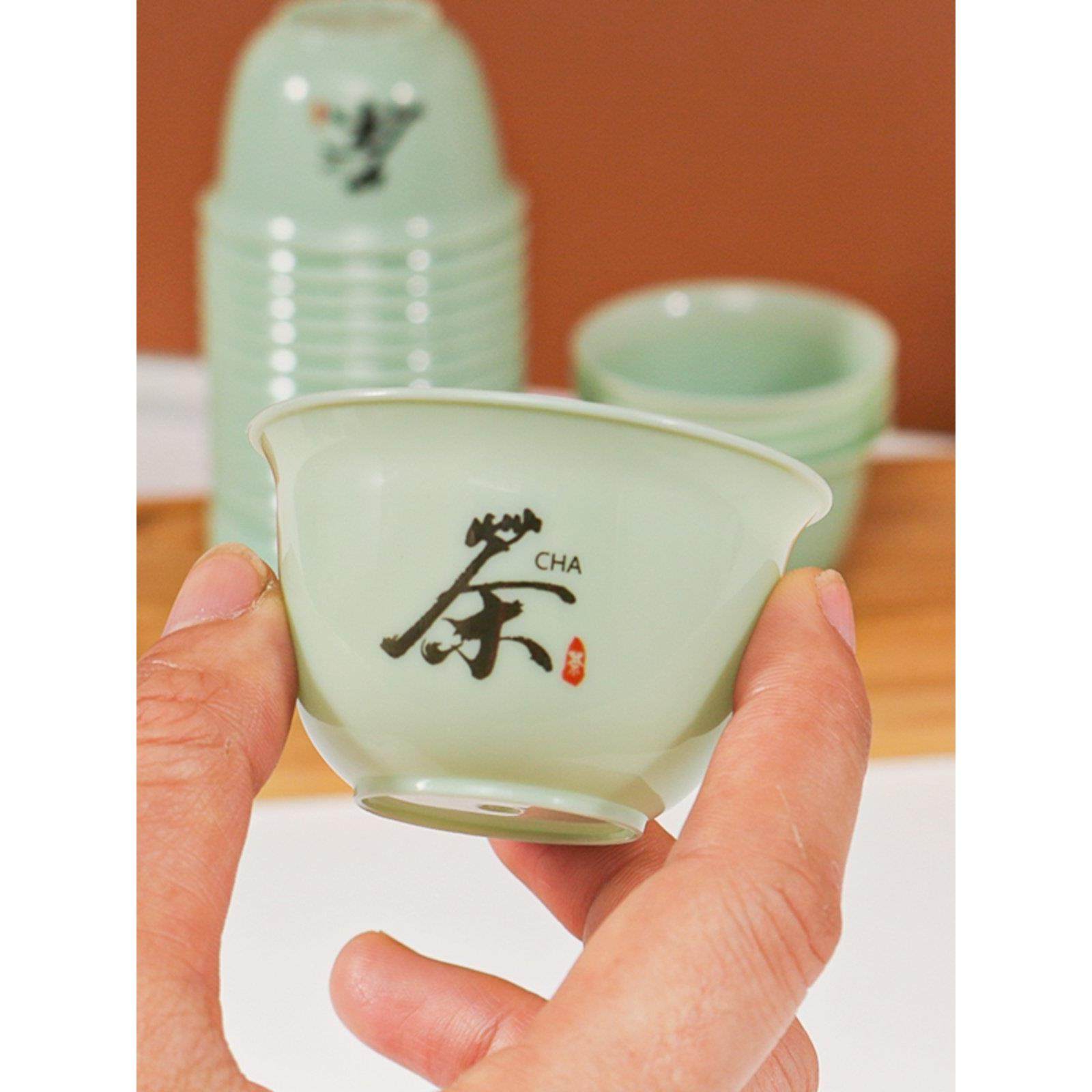 一次性功夫茶杯茶杯功夫茶小茶杯茶具加厚家用待客水杯品茗杯喝茶,淘宝优惠券,粉丝福利购,淘宝优惠卷