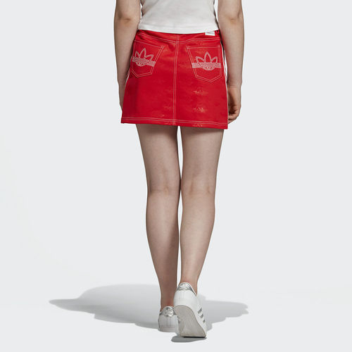 Adidas/阿迪达斯正品三叶草 SKIRT 女子休闲裙子运动半身裙EK4784 - 图2