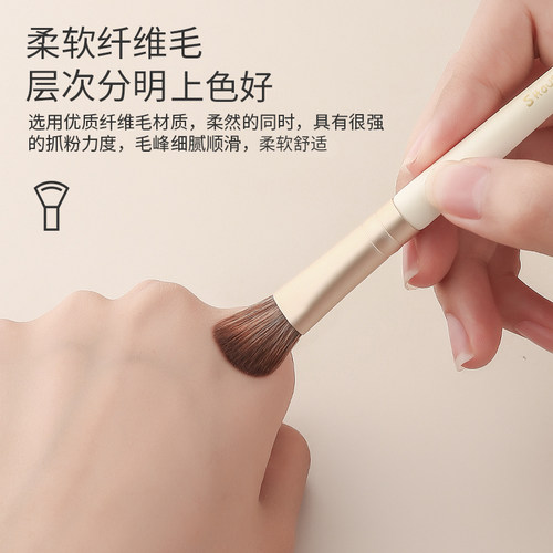 shoushoulang/受受狼化妆刷虞美人散粉定妆刷单支纤维毛化妆工具 - 图0