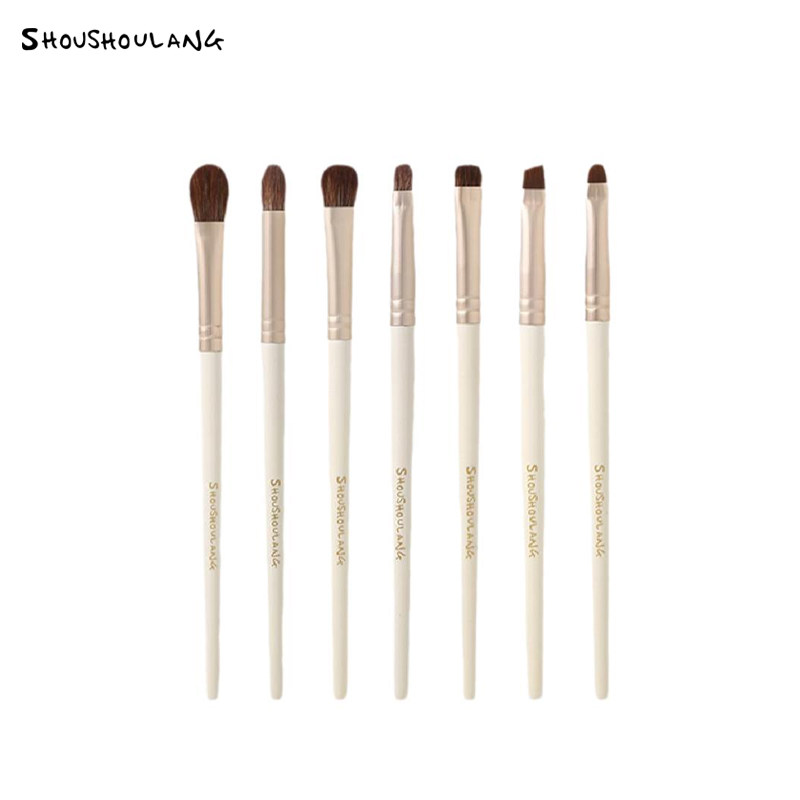 shoushoulang/受受狼虞美人眼部7支眼影刷化妆刷纤维毛美妆工具,淘宝优惠券,粉丝福利购,淘宝优惠卷