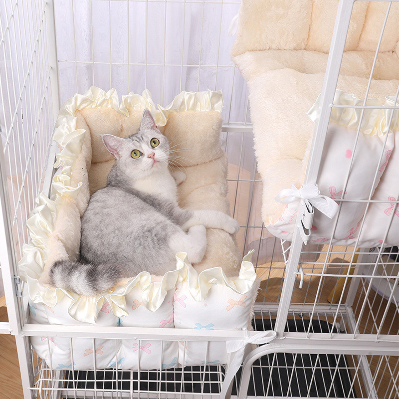 猫笼猫窝猫平台垫可固定冬季保暖冬天加厚猫咪垫子睡垫睡觉用秋冬,淘宝优惠券,粉丝福利购,淘宝优惠卷