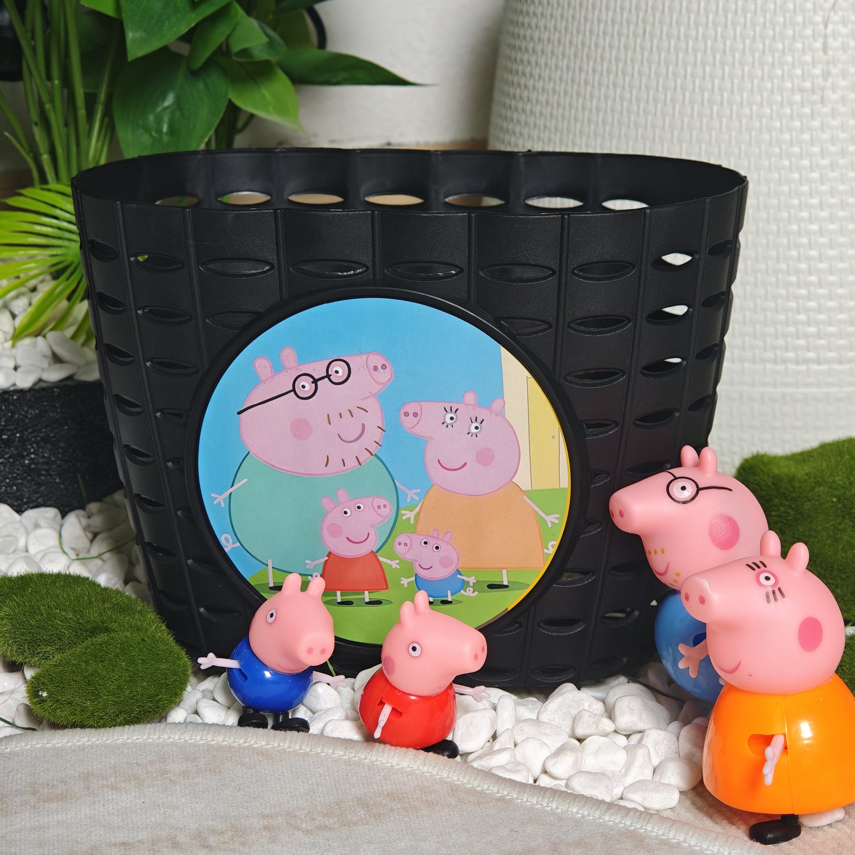 儿童自行车车筐汪汪队车篮平衡车塑料前置童车篓子通用单车篮筐,淘宝优惠券,粉丝福利购,淘宝优惠卷