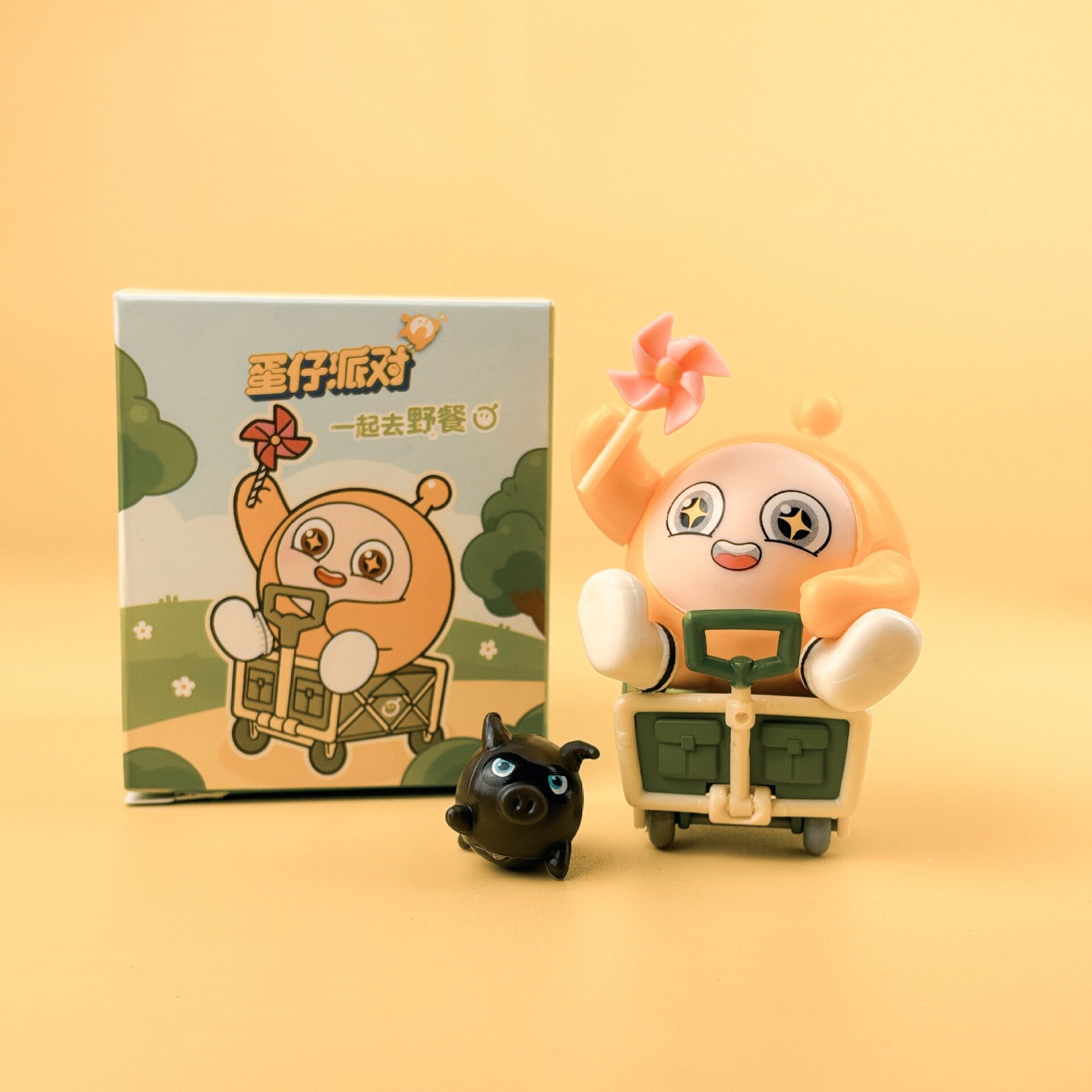蛋仔派对手办蛋仔派对野餐系列盲盒周边公仔玩具摆件男女孩生日礼物潮玩手办