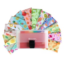 Amazon Foreign Trade Budget Envelope Pvc Fruit Color Organ Pack Suit In West Style Kraft Spot