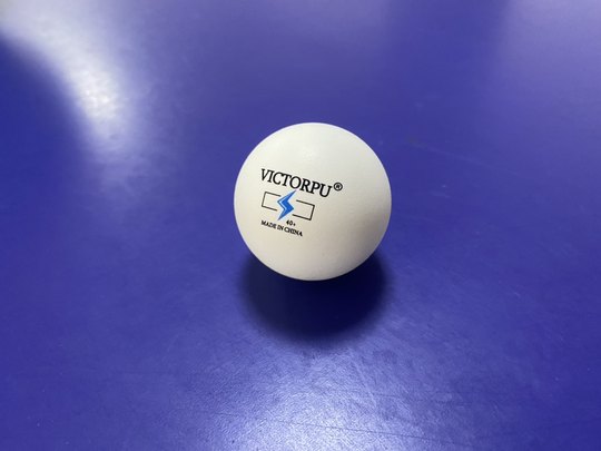 VICTORPU威克特蒲潮牌蓝色闪电乒乓球ABS专业X40+乒乓球一星1星