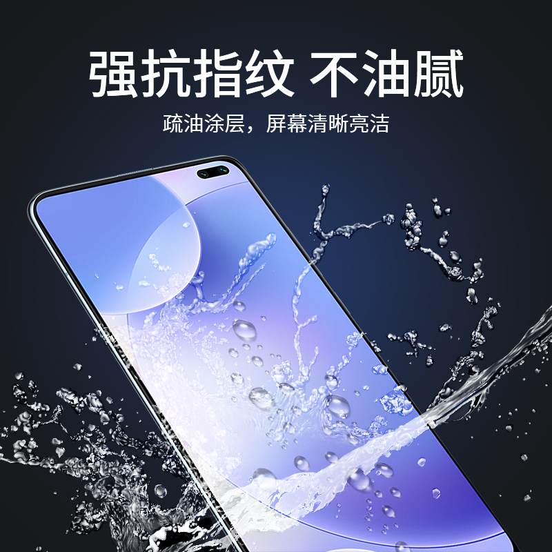 适用红米k30pro水凝钢化膜小米redmik30pro至尊纪念版k30i手机蓝光por曲面S无白边k20玻璃k20pro保护贴膜变焦 - 图0